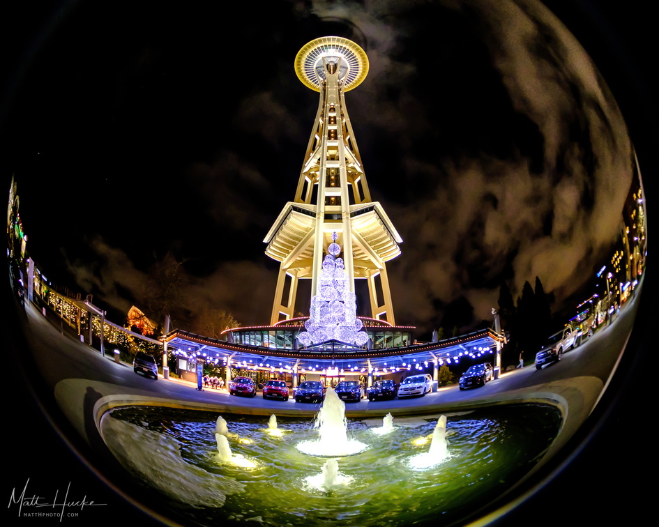 A space needle from not very far away