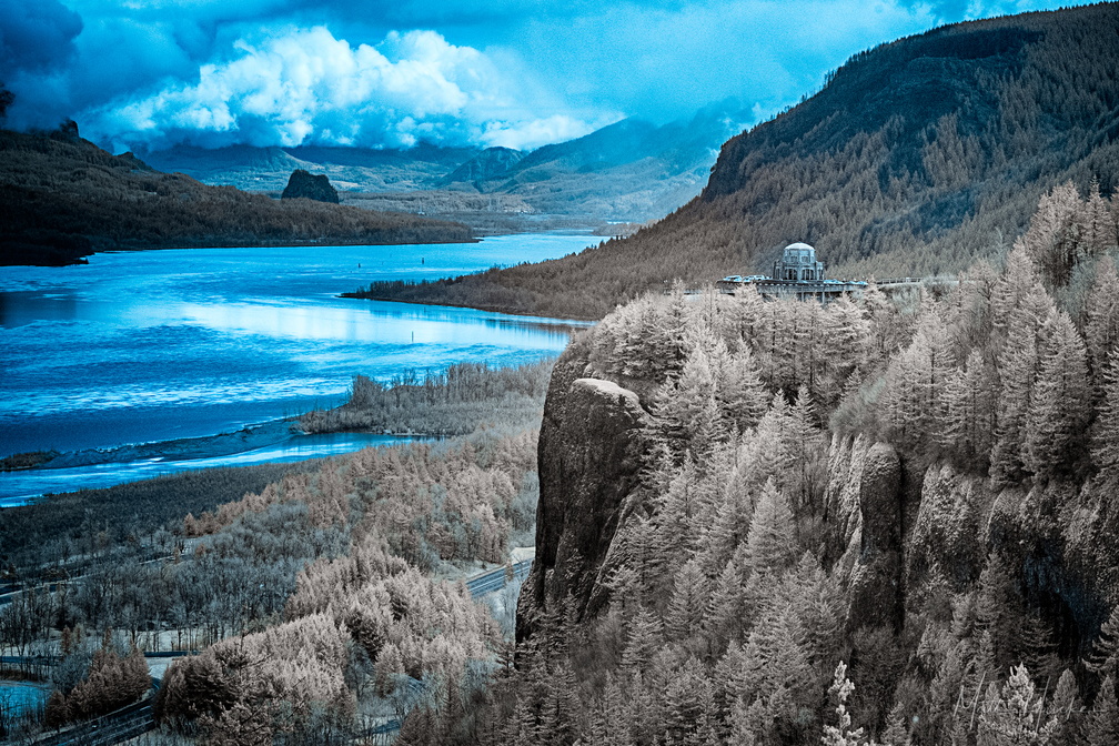 Vista House and Beacon Rock