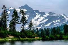 Mount Shuksan and Picture Lake