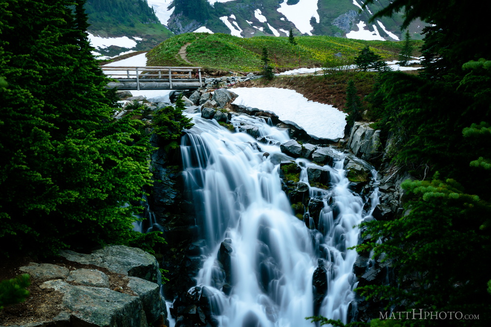 Top of Myrtle Falls