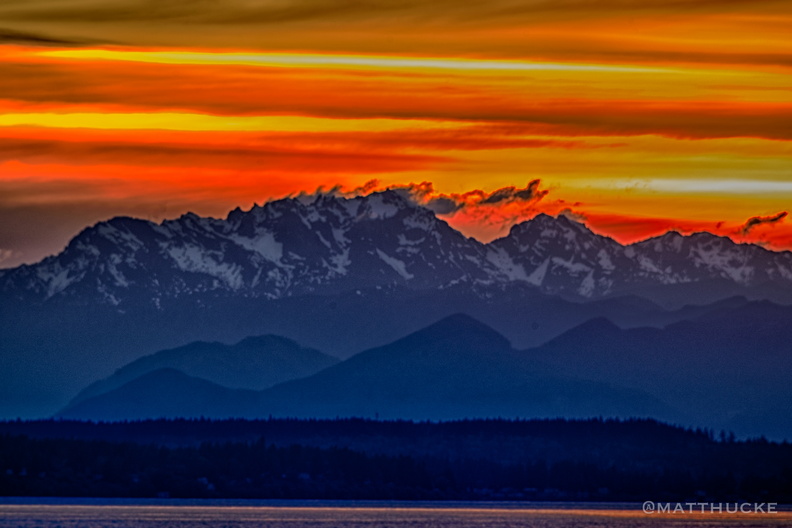 Mount Constance Sunset