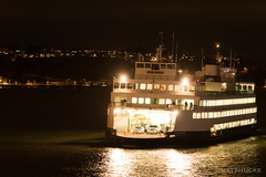 Boat full of light