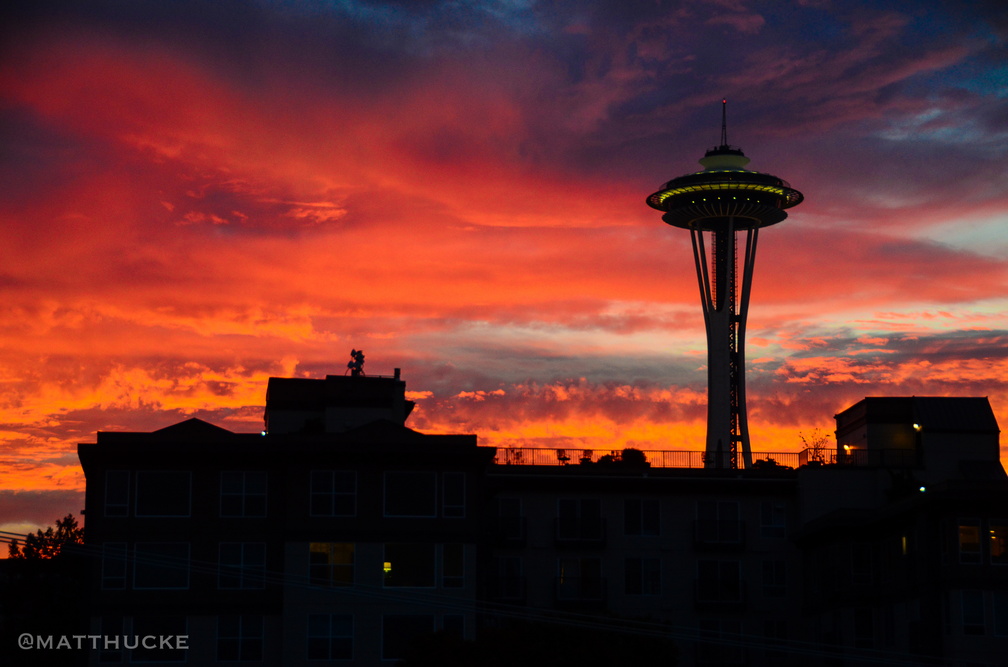 Orange Sky at Morning